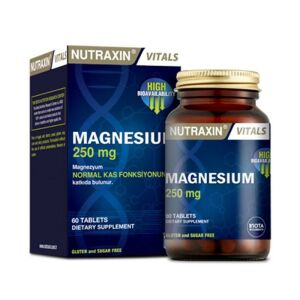 Nutraxin Magnesium 250mg 60 Tablets