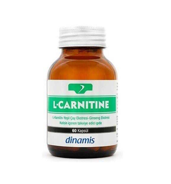 Dinamis L-Carnitine, Green Tea, Ginseng, Caffeine 60 Kapsül