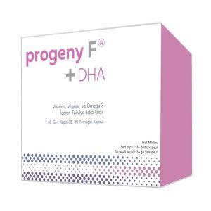 Progeny F + DHA 90 Kapsül