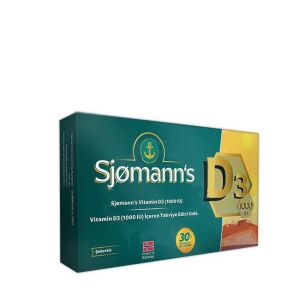Sjomanns Vitamin D3 1000 IU Çiğnenebilir Jel Form