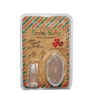 Smiley Baby Parmak Fırça Şeffaf 0-3 Yaş