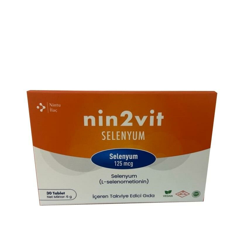 Nin2Vit Selenyum 125mcg 30 Tablet