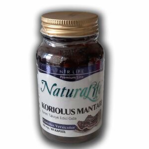 Natura Life Coriolus Versicolor 60 Kapsül - Koriolus Mantarı