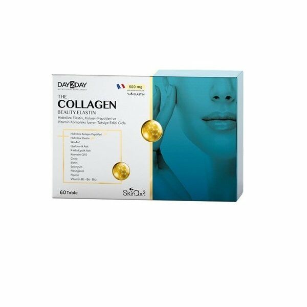 Day2Day The Collagen Beauty Elastin 500mg 60 Tablet