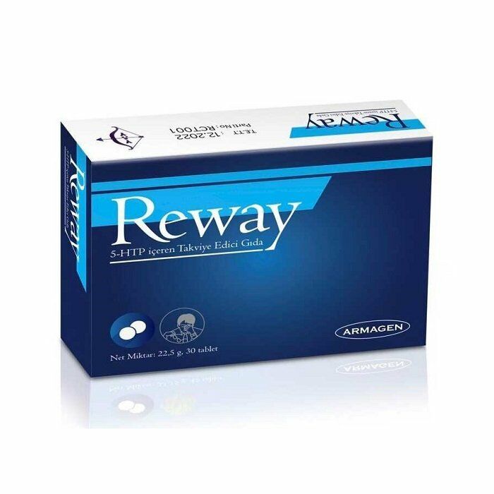 Reway 30 Tablet - 5 HTP içeren Takviye Edici Gıda