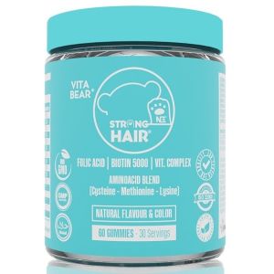 Vita Bear Strong Hair Biotin İçeren Gummy 60 Adet