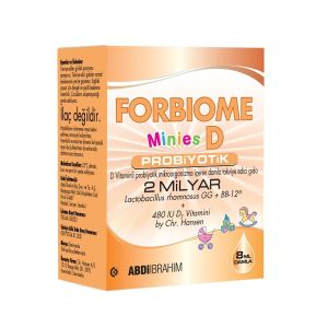 Forbiome Minies D Probiyotik Vitamin D Damla 8 ML