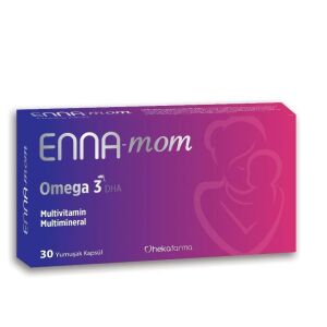 Enna-MOM Omega 3 Multivitamin Mineral 30 Kapsül