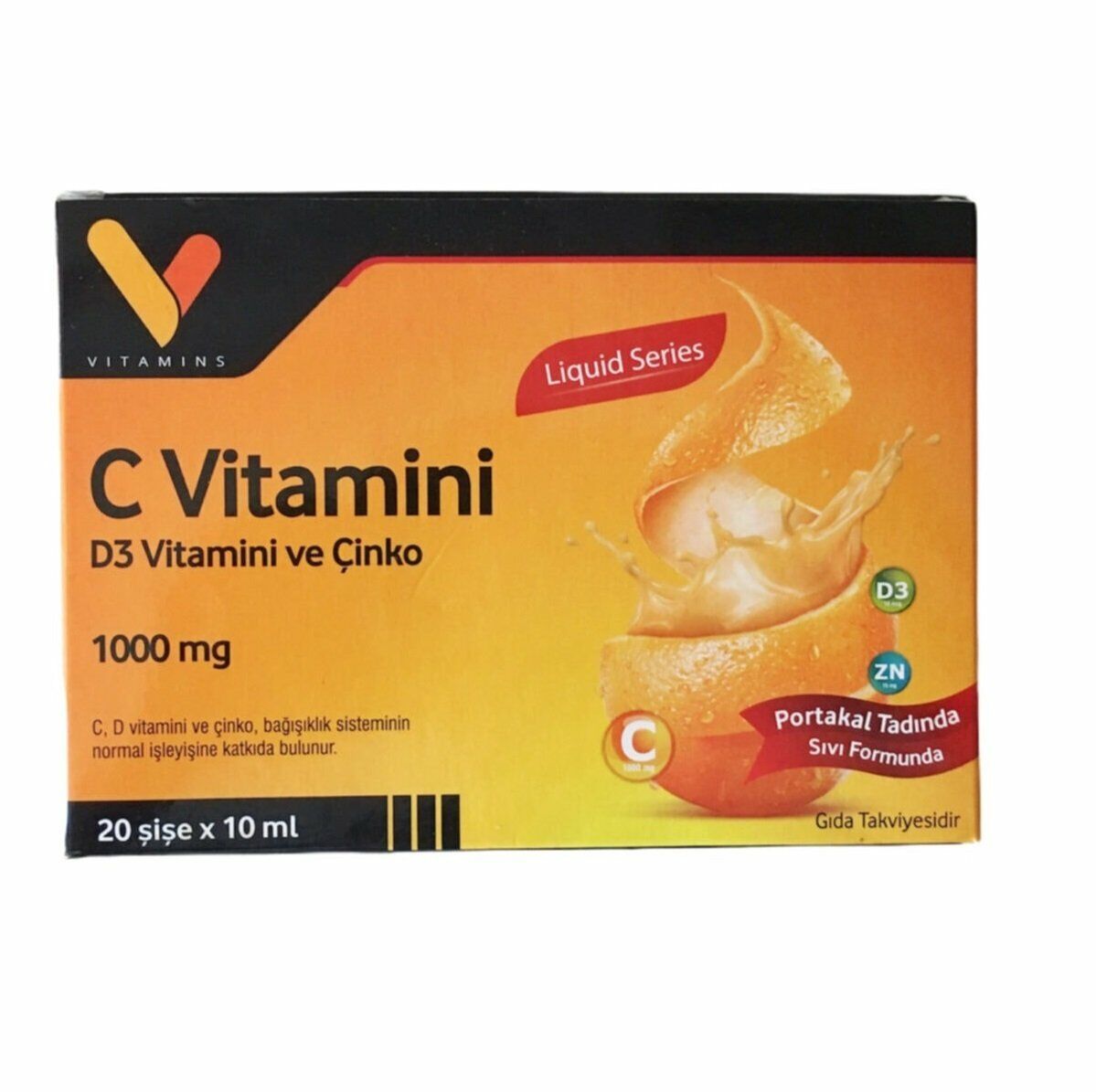 Matriks Vitamin C 10ml 20 Şişe