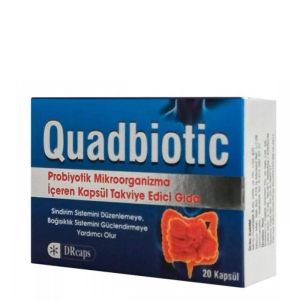 Quadbiotic Probiyotik 20 Kapsül