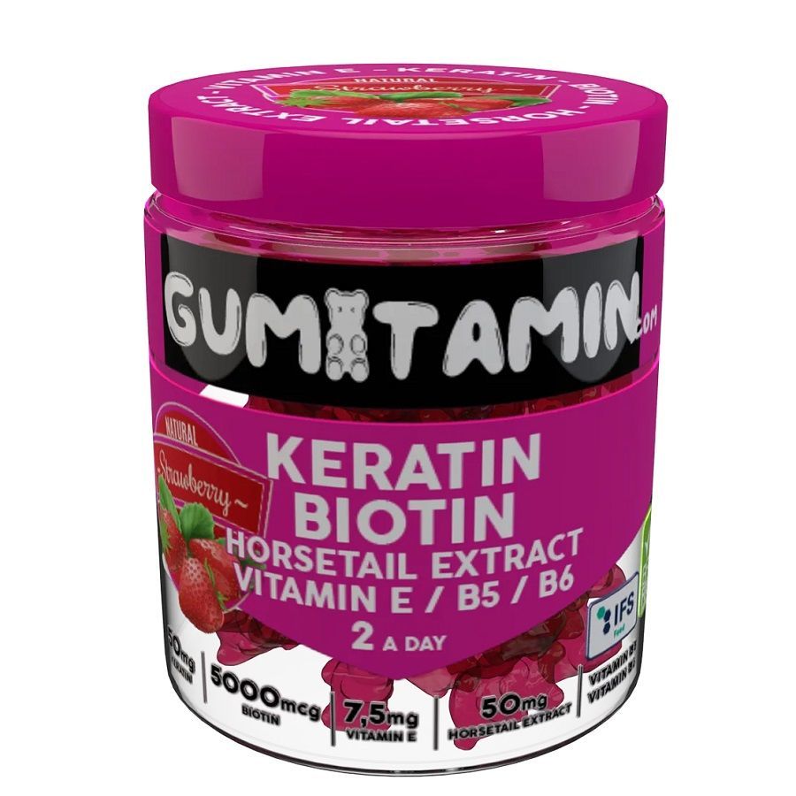 Gumitamin  Keratin ve Biotin 60 Gummies