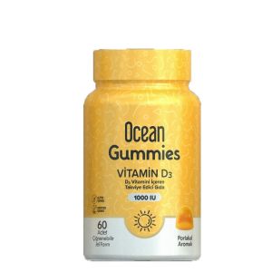 Ocean Gummies Vitamin D3 60 Çiğneme Form