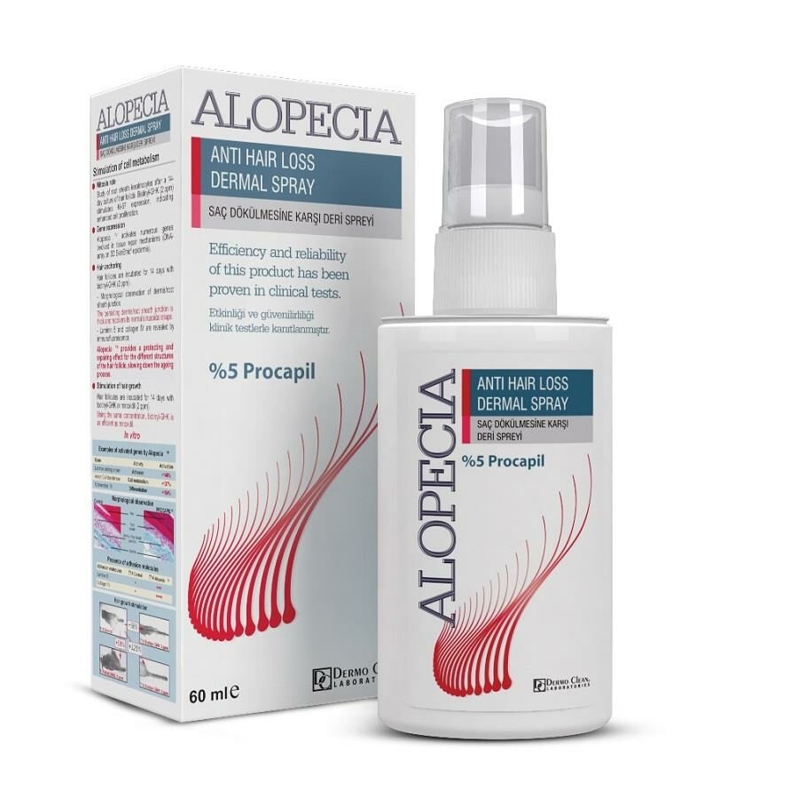 Alopecia Dermal Spray 60 ml - %5 Procapil Saç Serumu