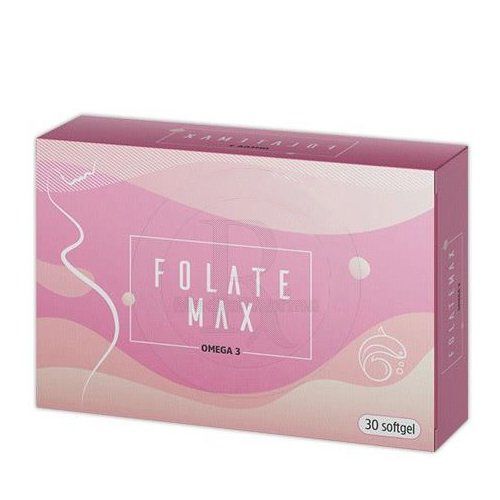 Folate Max Omega 3 Vitamin ve Mineral 30 Kapsül