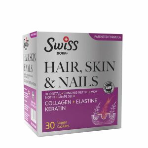 Swiss Bork Hair Skin Nails 30 Kapsül