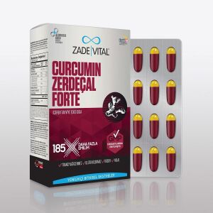 Zade Vital Zerdeçal Daily 60 Kapsül