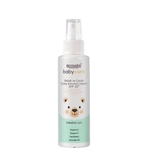 Dermoskin BabyCare Bebek ve Çocuk Güneş Koruma Losyonu SPF50+ 100ml