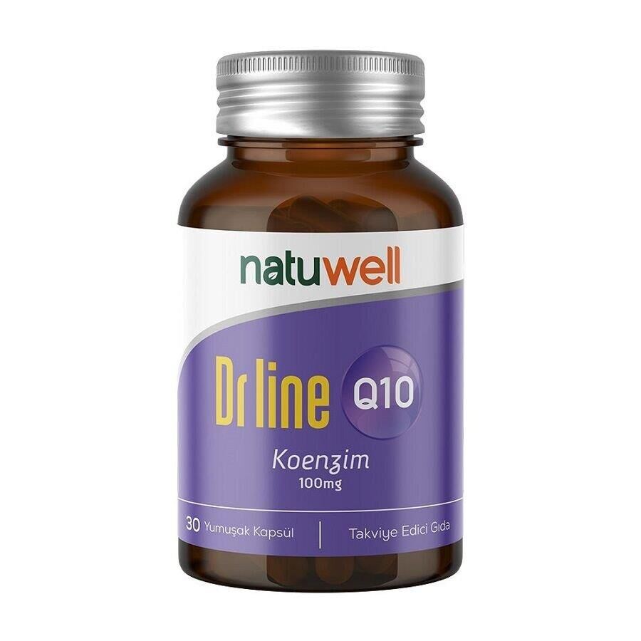 Natuwell Drline KoenzimQ10 (Ubikinon) 30 Kapsül