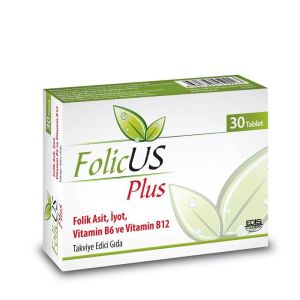 Folicus Plus Folik Asit 30 Tablet