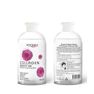 Voonka Beauty Collagen H2O - Micellar Cleansing Water Avantaj Paketi 2x500ml