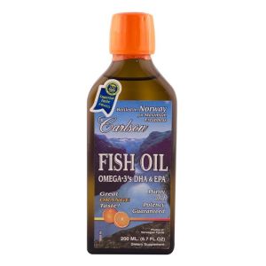 Carlson Fish Oil - Balık Yağı Şurup Portakallı