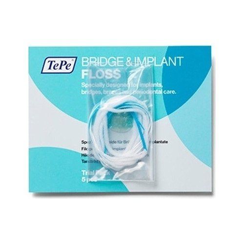 TePe Implant Floss - Bridge & Implant Floss 5li