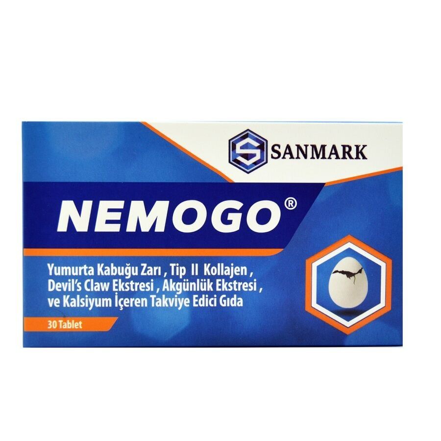 Nemogo Yumurta Kabuğu Zarı 30 Tablet
