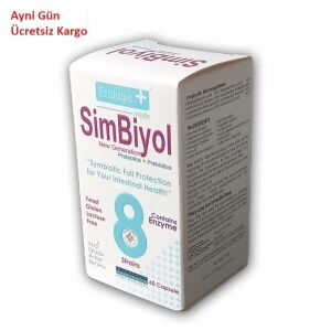 Simbiyol Yeni Nesil Probiyotik Prebiyotik 60 Kapsül