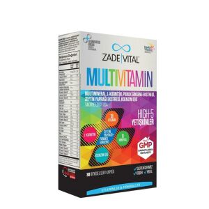 Zade Vital Multivitamin 30 Kapsül