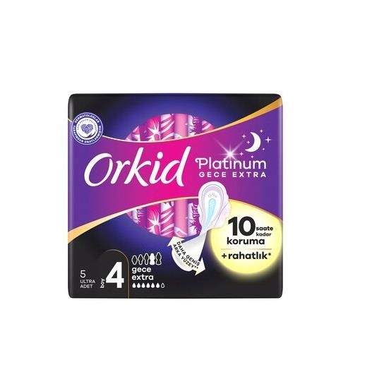 Orkid Platinum Tekli Paket Gece Ekstra 5 adet