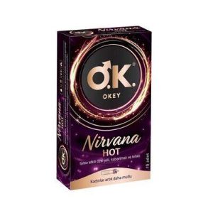 Okey Prezervatif Nirvana HOT 10 lu
