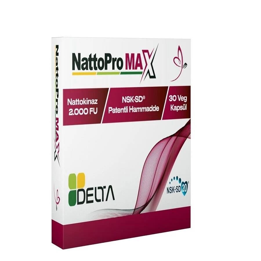 Delta NattoPro Max 30 Kapsül Nattokinaz