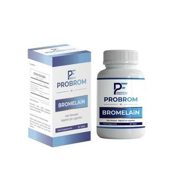 PF ProBrom Bromelain İçeren Gıda Takviyesi 30 Tablet