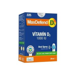 MaxDefend Vitamin D3 1000IU Oral Sprey 20ml