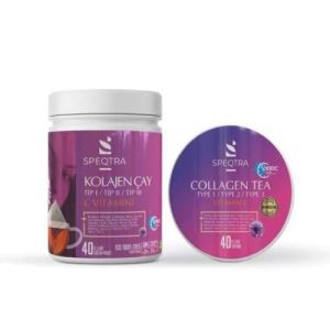 Speqtra Collagen Vıtamın C Form Çay 40lı