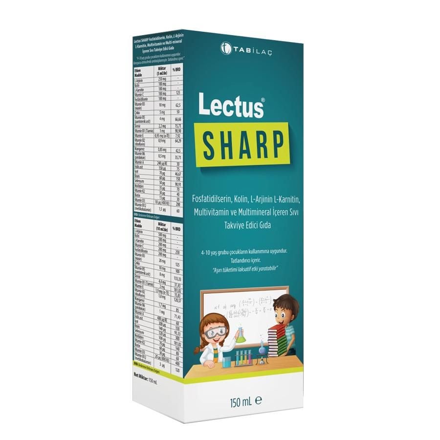 Lectus SHARP 150 ml Sıvı Takviye Edici Gıda