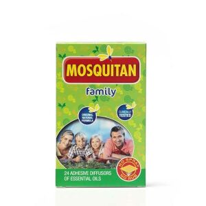 Mosquitan Family 24 Adhesive Diffusors Of Essentials Oil