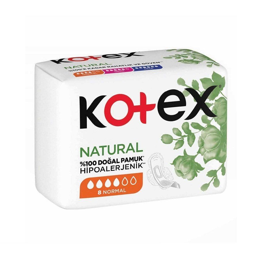 Kotex Natural Normal Hijyenik Ped 8'li