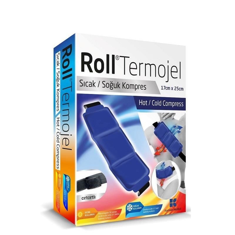 Roll Termojel Sıcak Soğuk Kompres Bel Sırt Karın 17x25cm