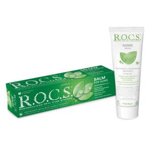 ROCS Gum Balm - Dişeti İçin Florürsüz Balsam Diş Macunu 75ml