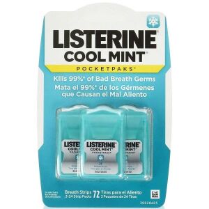 Listerine Cool Mint Nefes Tazeleyici Strip 72li