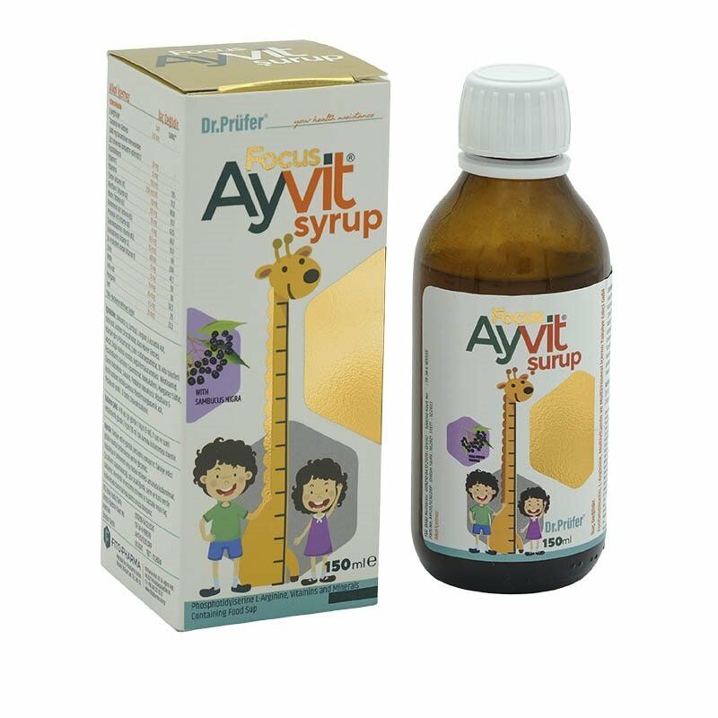 Ayvit Focus Syrup - Şurup 150ml