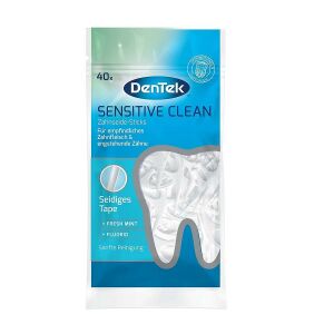 Dentek Sensitive Clean Florürlü Hassas Diş İpi 40lı
