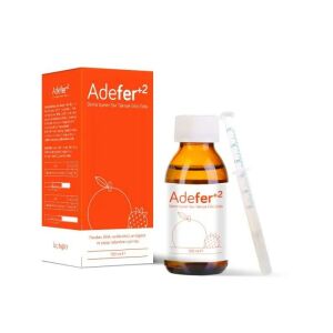 Adefer +2 Demir içeren Sıvı Takviye Edici Gıda 150ml