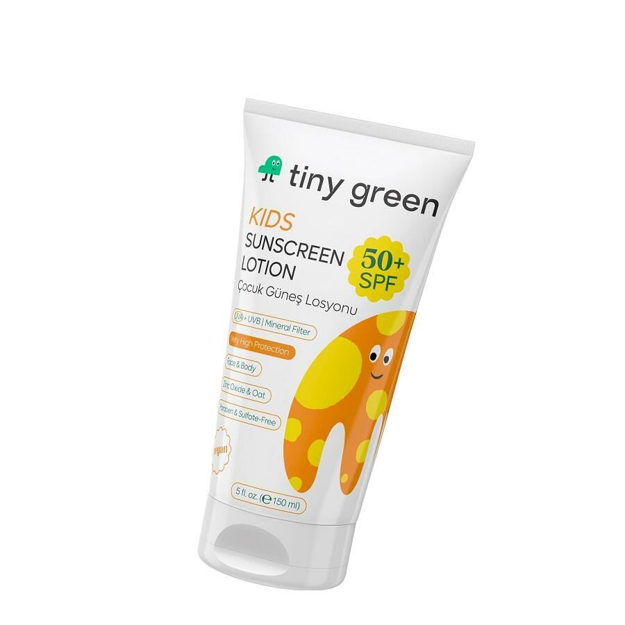 Tiny Green Kids SPF50 Çocuk Güneş Losyonu 150ml