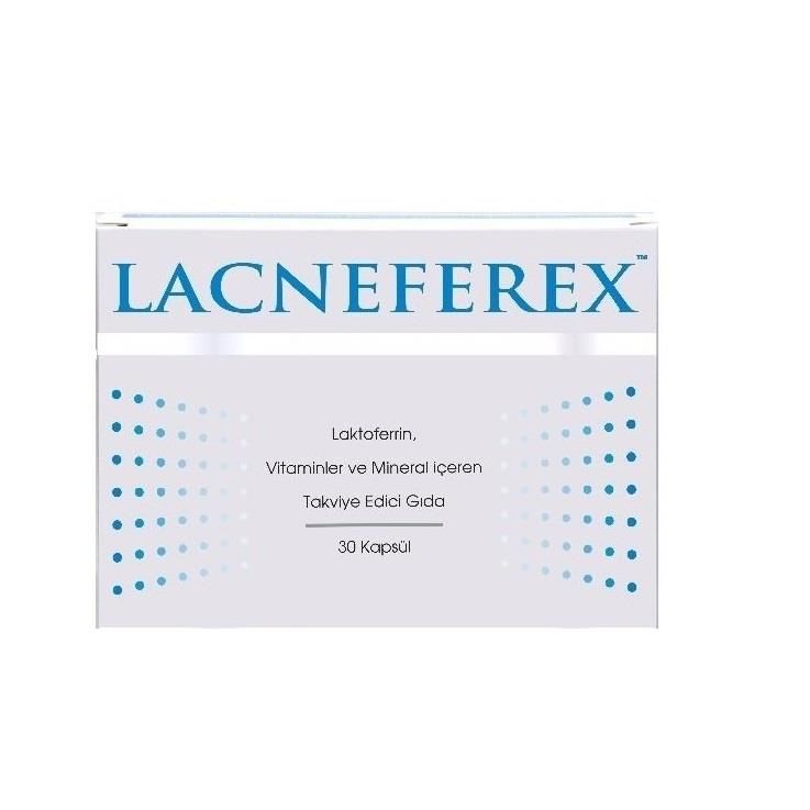 Lacneferex 30 Kapsül - Laktoferrin içerikli Takviye Edici Gıda