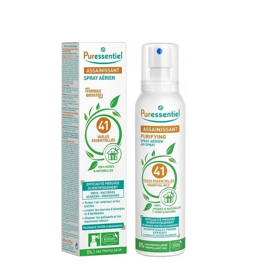 Puressentiel Purifying Air Spray with 41 Essential Oils 200ml - Hava Spreyi