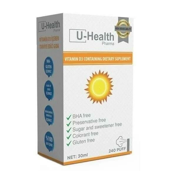 U-Health Pharma Vitamin D3 30 Ml
