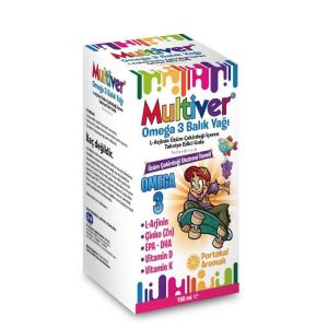 Multiver Balık Yağı Şurubu 150ml