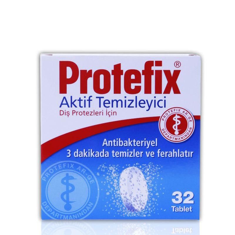 Protefix Diş Protezi Temizleme Tableti 32 li